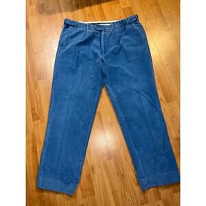Vintage Peter Christian Corduroy Pants Bottoms Blue County VTG Mens